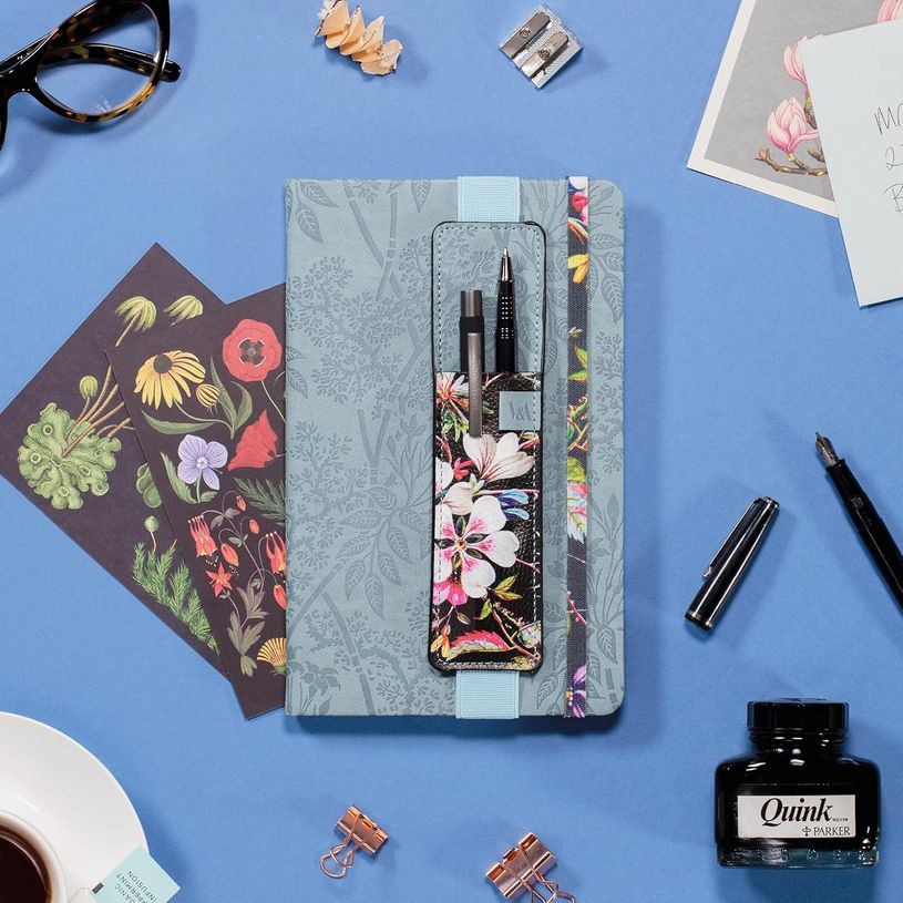 5035393491024-V&A Bookaroo - Porte stylo - étui floral--1
