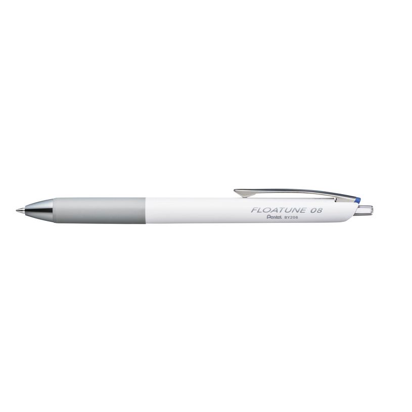 884851066541-Pentel Floatune - Roller rétractable BY208 - 0,8 mm - bleu --0