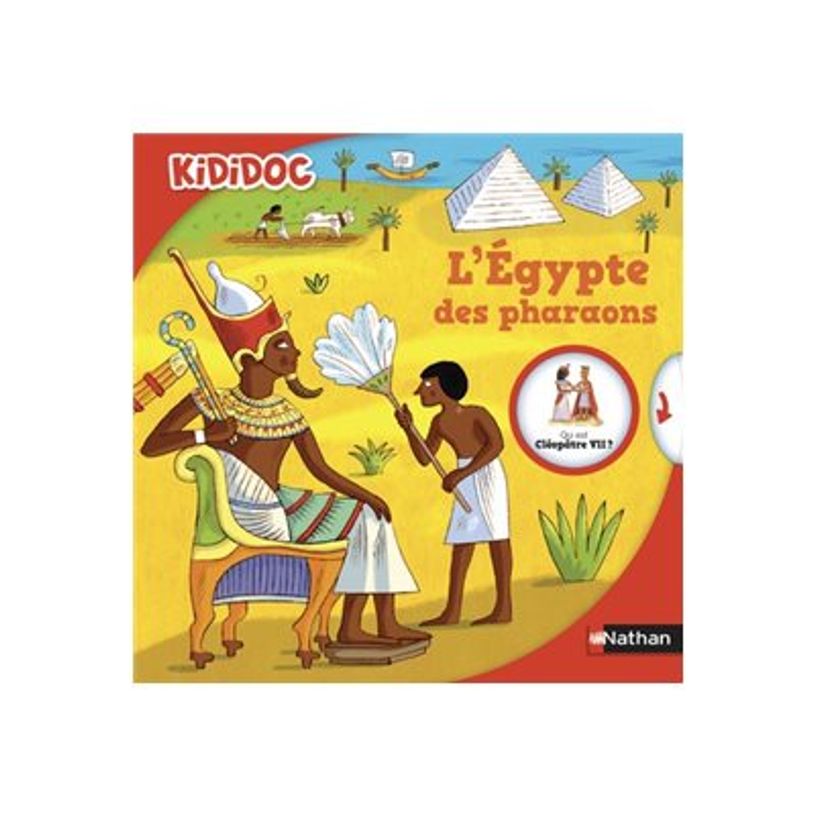 9782092553961-L'Égypte des pharaons - Livre animé Kididoc - Dès 5 ans-P_405259542_1-0
