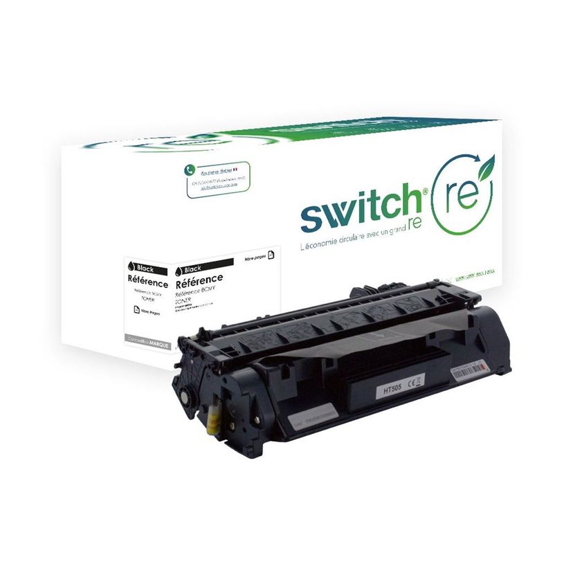 3701645555043-Cartouche laser remanufacturé - HP 05X - noir - Switch RE -P_405259638_1-0