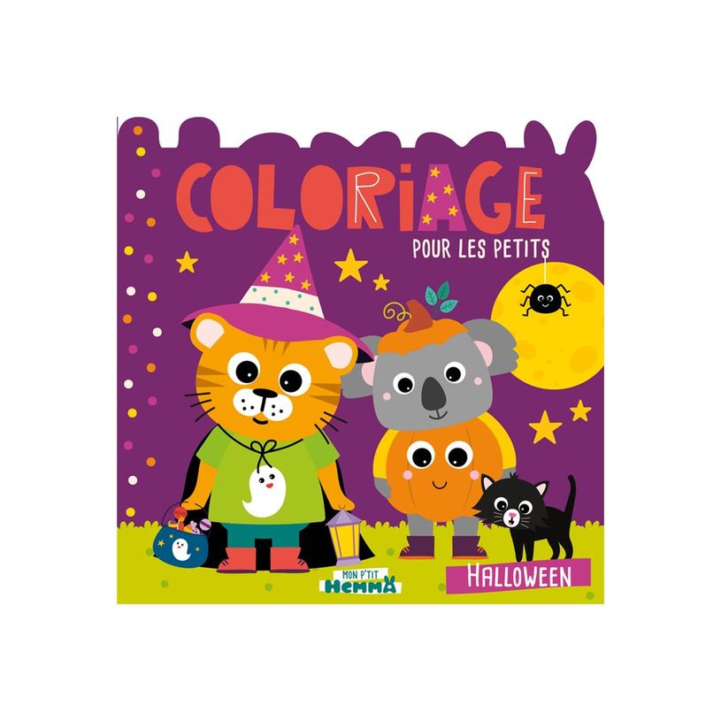 9782508058707-Coloriage pour les petits - Halloween - Mon P’tit Hemma - Livre à colorier-P_405260826_1-0