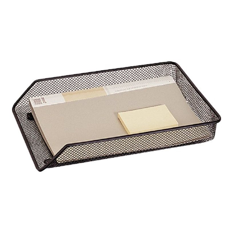 0000006087838-Q-CONNECT - Corbeille à courrier - pour A4 - noir-P_608783_1-0