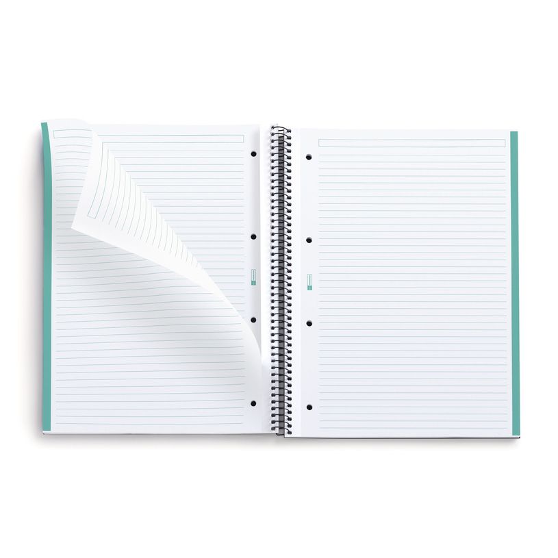 8422593499672-THE ORIGINAL NOTEBOOK, couverture rigide, A4, lignes horizontales, 80 feuilles de 1 couleur, Miquelrius--3
