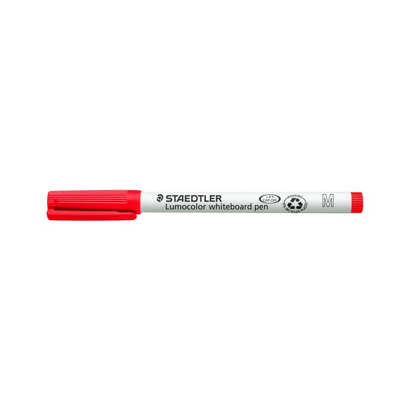 4007817301524-STAEDTLER LUMOCOLOR 301 - Marqueur feutre effaçable - pointe ogive - rouge-P_79141335_1-0