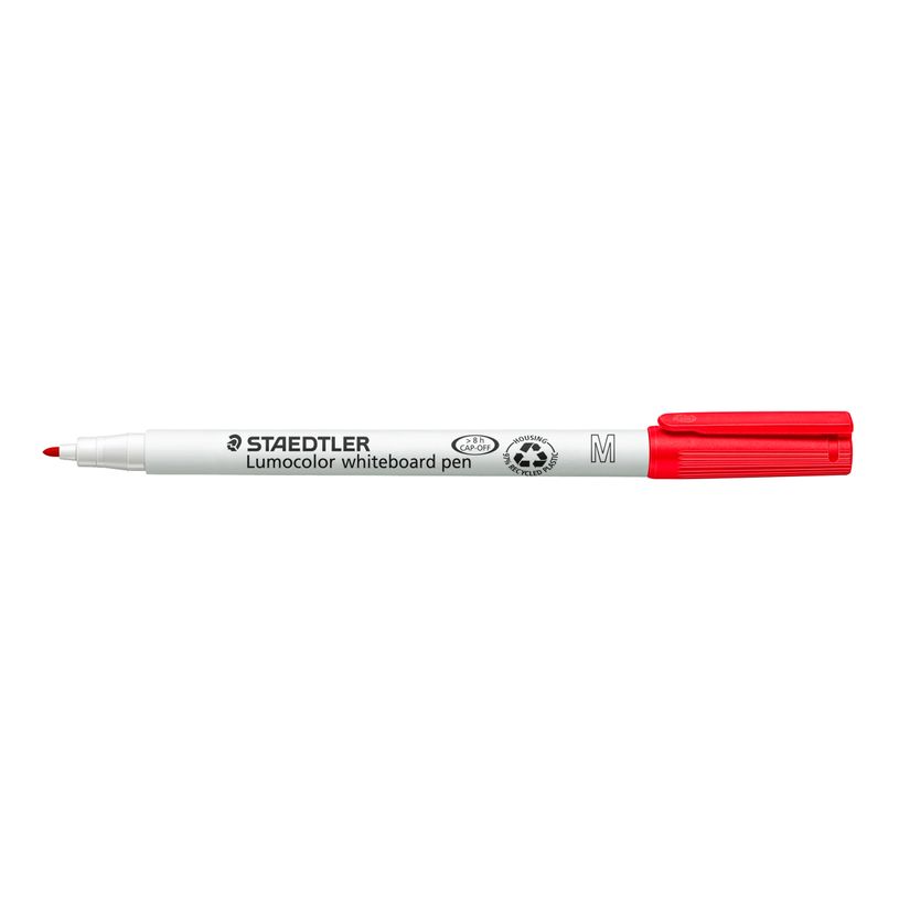4007817301524-STAEDTLER LUMOCOLOR 301 - Marqueur feutre effaçable - pointe ogive - rouge-P_79141335_2-1