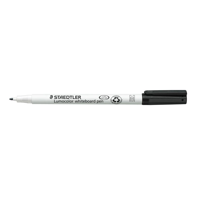 4007817301593-STAEDTLER LUMOCOLOR 301 - Marqueur feutre effaçable - pointe ogive - noir-P_79141338_1-0