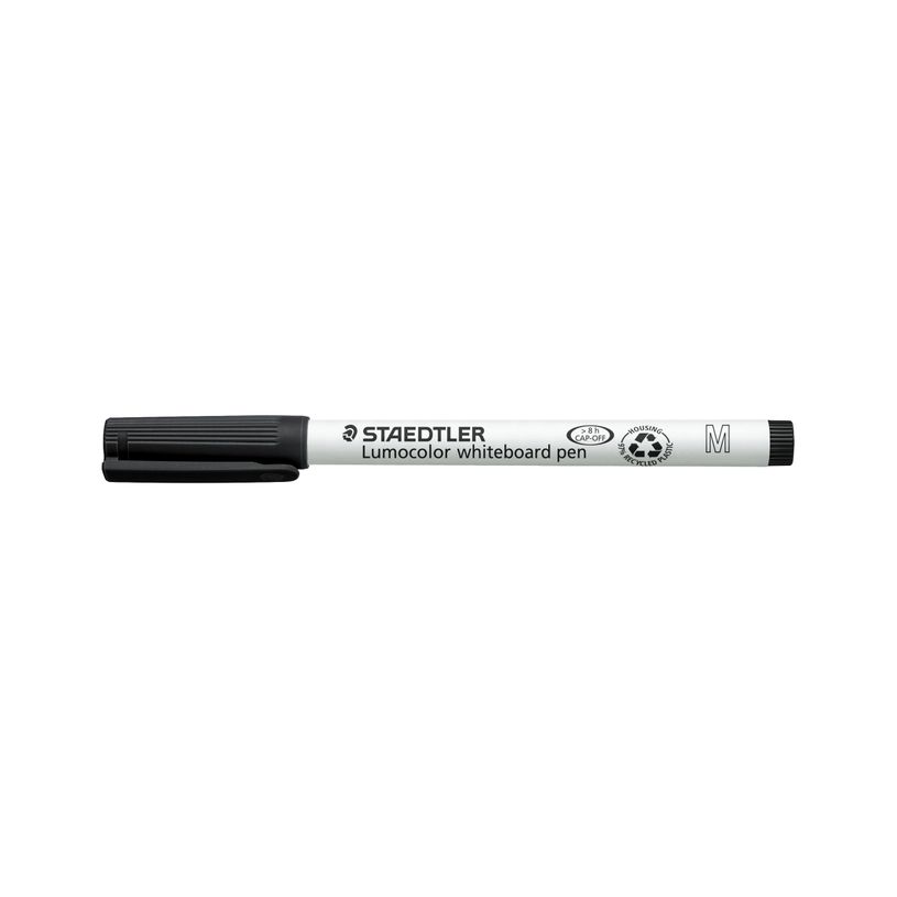 4007817301593-STAEDTLER LUMOCOLOR 301 - Marqueur feutre effaçable - pointe ogive - noir-P_79141338_2-1