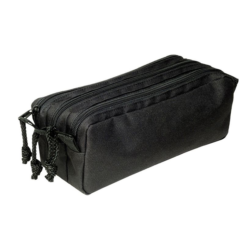 3135257773487-Trousse rectangulaire Trizip - 3 compartiments - 3 coloris disponibles - Viquel-P_79142594_3-2