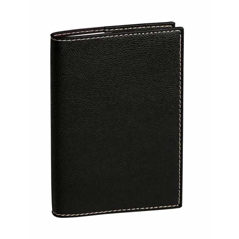 3371010121014-Agenda Club Affaires avec répertoire - 1 semaine sur 2 pages - 10 x 15 cm - noir - Quo Vad-P_79143071_3-0