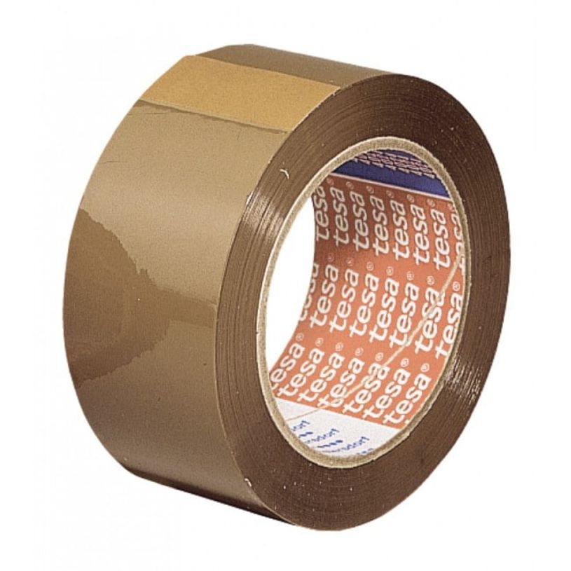 4005800113628-Tesa - Ruban adhésif d'emballage - PVC - 100 m x 50 mm - havane-P_79143544_1-0