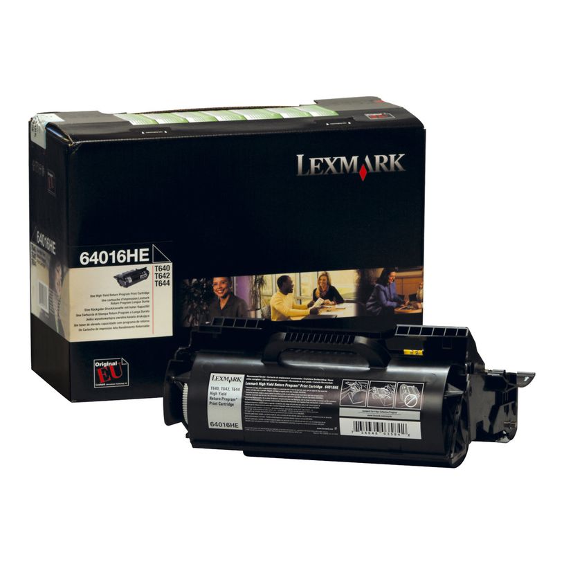 734646035842-Lexmark 64016HE - noir - cartouche laser d'origine-P_79144359_1-0