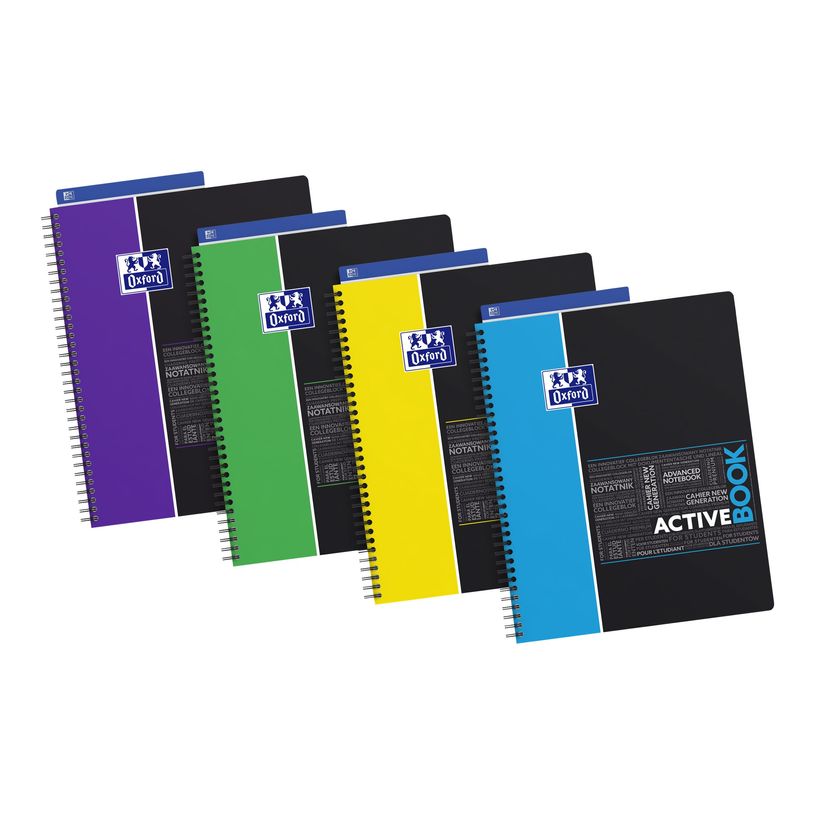 3020120056654-Oxford Etudiants - Cahier Activebook A4+ (24 x 29,7 cm) - 160 pages - petits carreaux - double spirale - disponib-P_79144616_2-0
