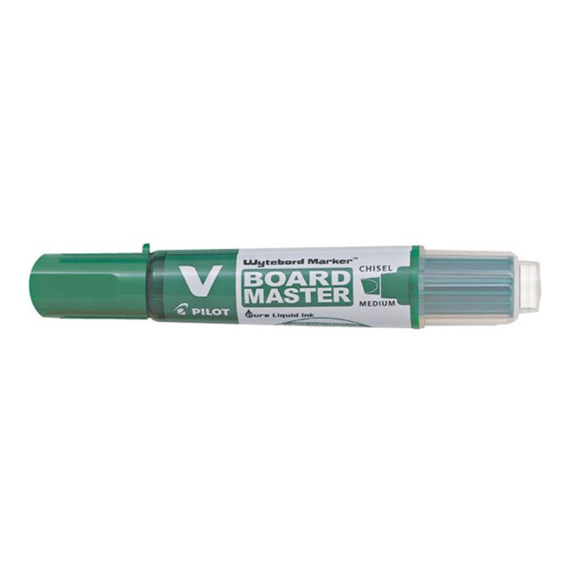 4902505355899-Pilot V BOARD MASTER - Marqueur effaçable - pointe biseau - vert-P_79145677_2-1