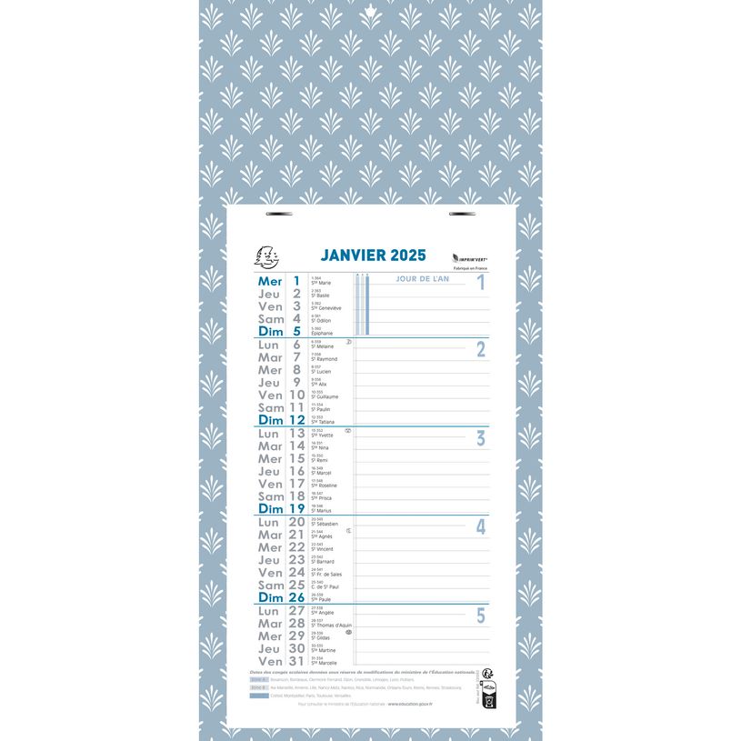 3660942004329-Calendrier mensuel en papier sur plaque - 19 x 41 cm - Exacompta-P_79148398_2-1