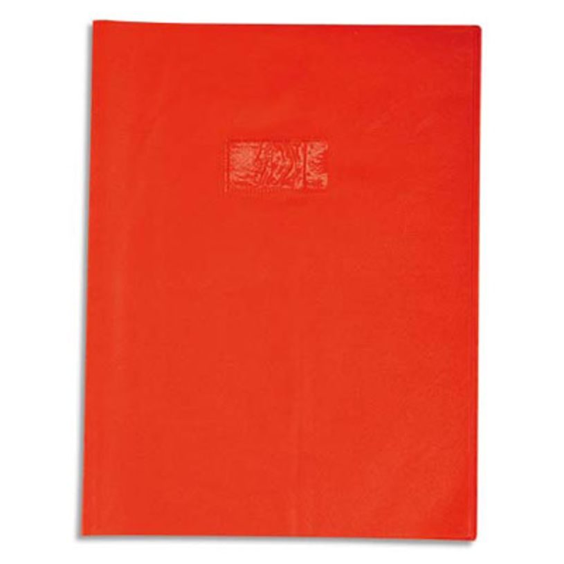 3210330720036-Calligraphe - Protège cahier sans rabat - 17 x 22 cm - rouge-P_79345607_1-0