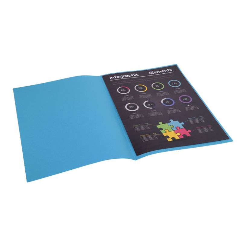3288588000194-Exacompta Rock"s - 100 Sous-chemises - 80 gr - pour 100 feuilles - turquoise-P_79346078_4-2