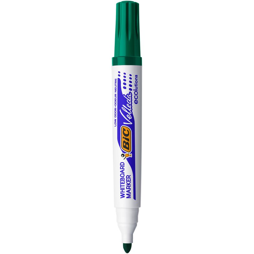 3086129999644-BIC VELLEDA 1701 - Marqueur effaçable - pointe ogive - vert-P_79351096_1-0