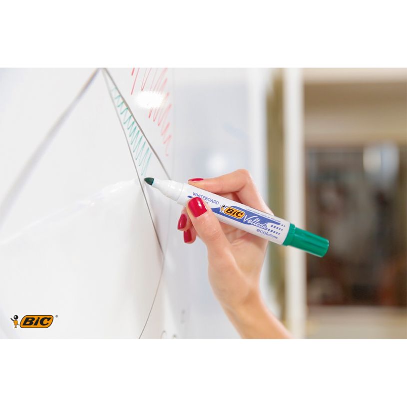 3086129999644-BIC VELLEDA 1701 - Marqueur effaçable - pointe ogive - vert-P_79351096_5-4