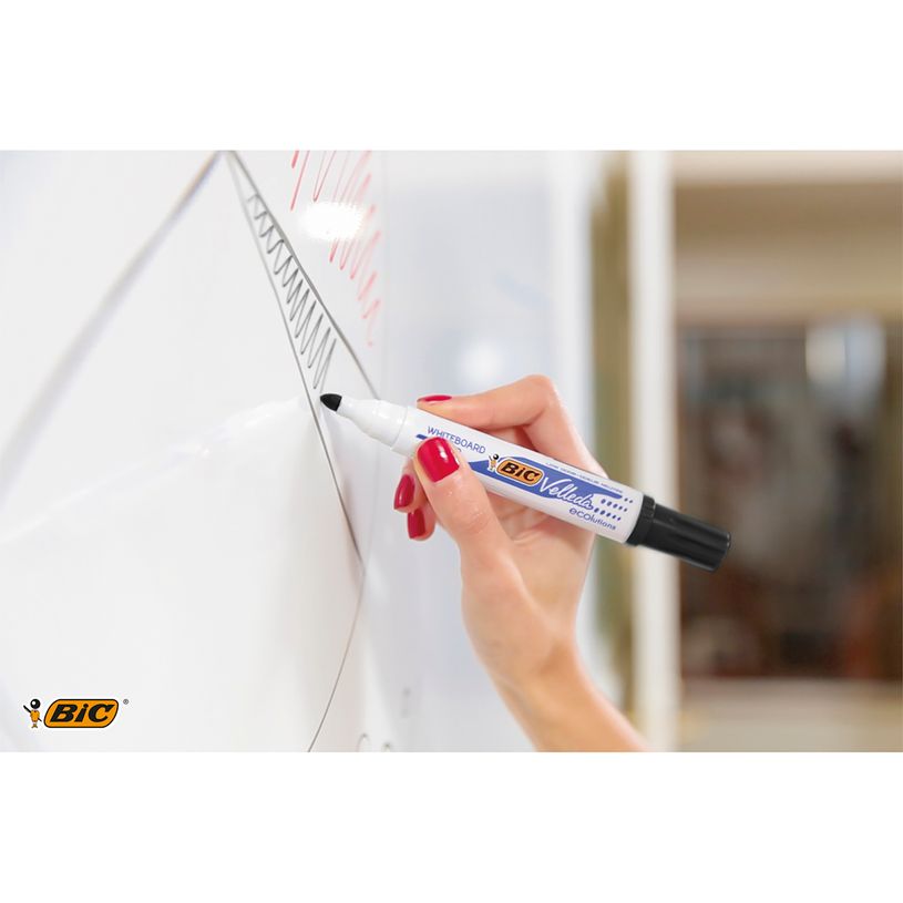 3086129999637-BIC VELLEDA 1701 - Marqueur effaçable - pointe ogive - rouge-P_79351097_5-4