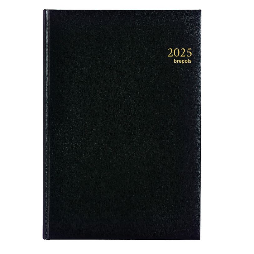 5412303004930-Agenda Lima Omega - 1 semaine sur 2 pages - 21 x 29 cm - noir - Brepols-P_79353435_1-0