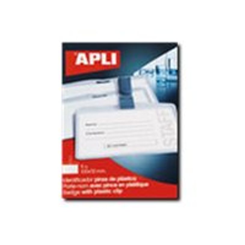 8410782117391-Apli Agipa - 5 Portes-badge de nom plastique - pour 100 x 72 mm-P_79354332_2-0