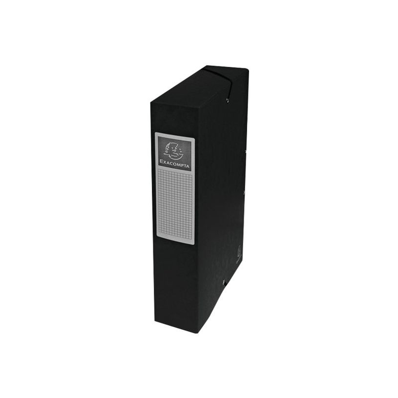 3130630506010-Exacompta Exabox - Boîte de classement en carte lustrée - dos 60 mm - noir-P_79359224_1-0