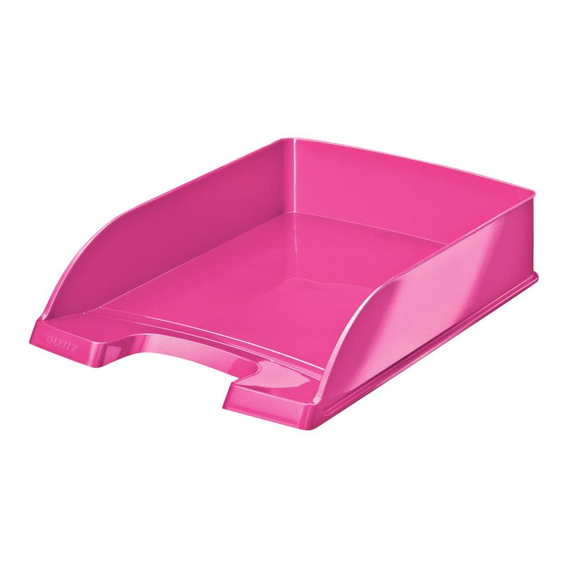 4002432394456-Leitz WOW - Corbeille à courrier rose-P_79359921_3-0
