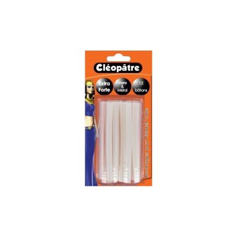 3134725000995-Cléopâtre - 12 Bâtonnets pour pistolet à colle - spécial métal, verre-P_79360042_1-0