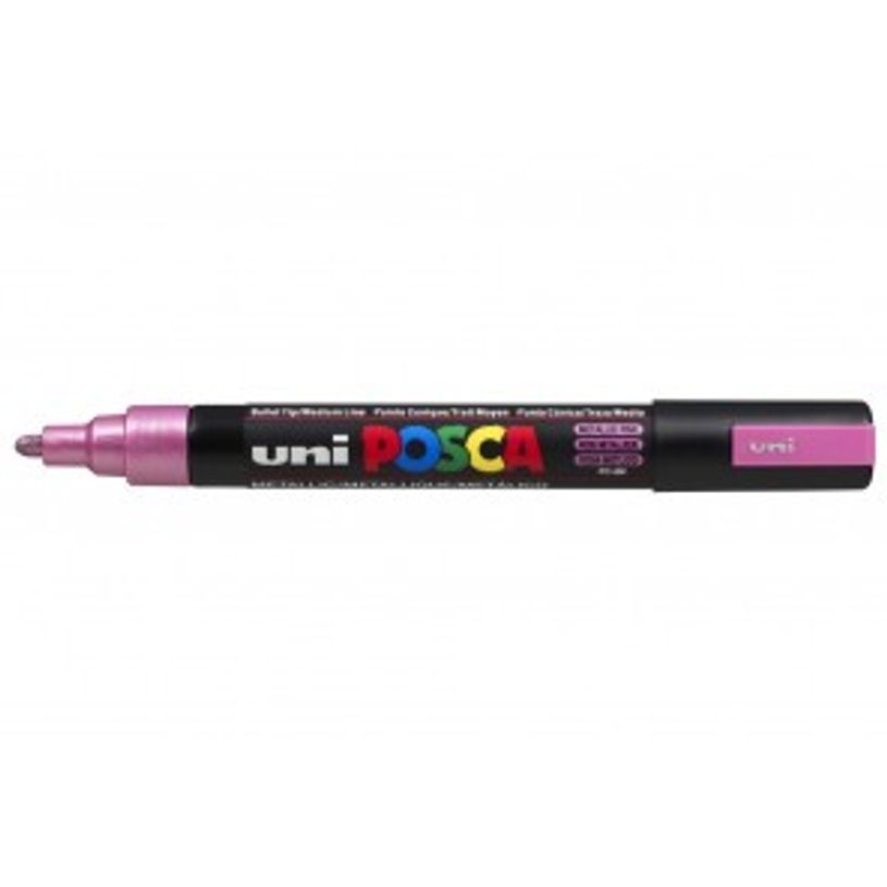 4902778113585-Posca - Marqueur peinture pointe moyenne - rose métallique-P_79360289_1-0