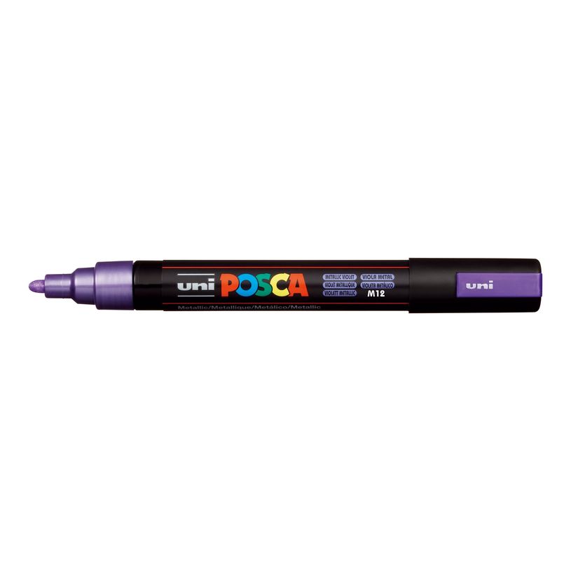 4902778113592-Posca - Marqueur peinture pointe moyenne - violet métallisé-P_79360290_1-0