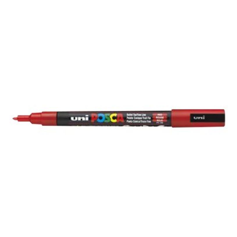 4902778123690-Posca - Marqueur peinture pointe fine - bordeaux-P_79360301_1-0