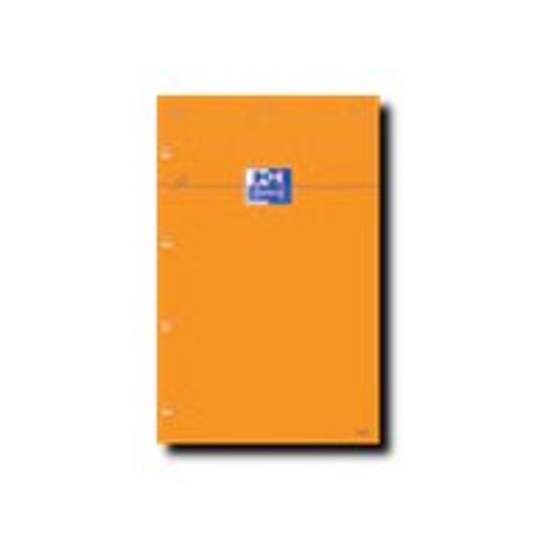 2012347335668-Oxford - Pack de 5 Blocs notes - A4 + - 160 pages - ligné jaune - 80g - perforés - orange-P_79360729_1-0