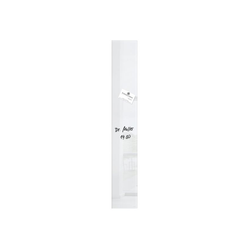 4004360887796-Sigel Artverum - Tableau magnétique en verre - 12 x 78 cm - blanc-P_79362264_1-0