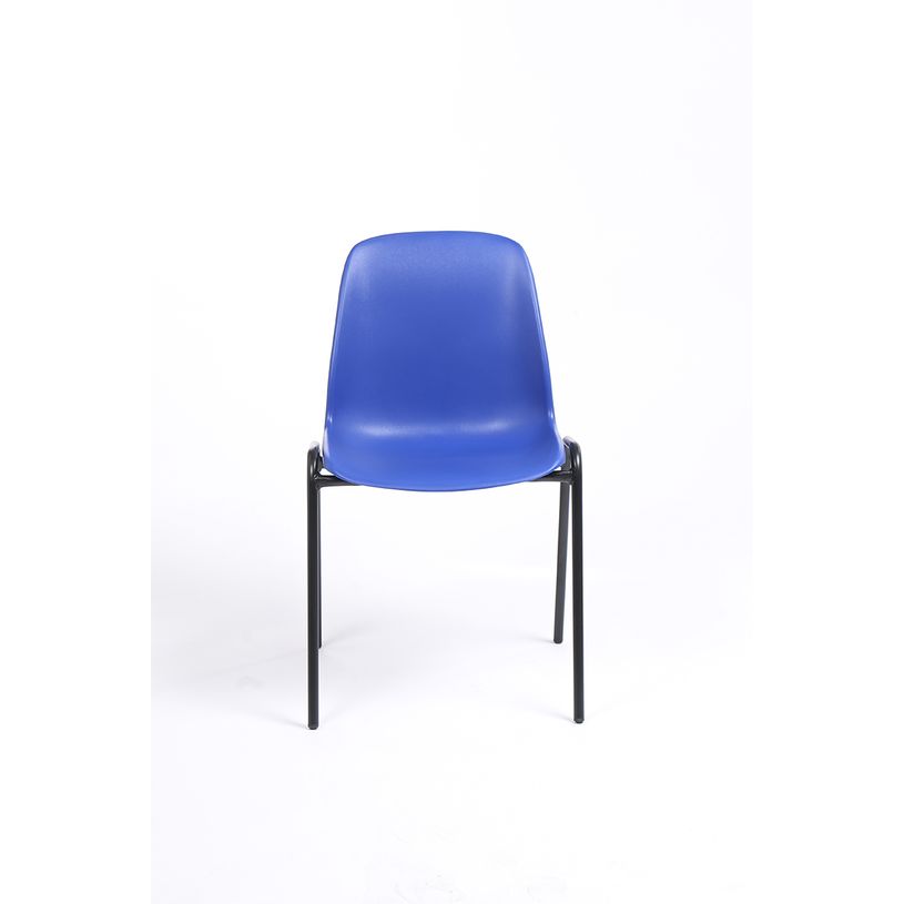 3701338800016-Chaise CHARLOTTE - pieds noirs sans accroche - bleu-P_79365963_1-0