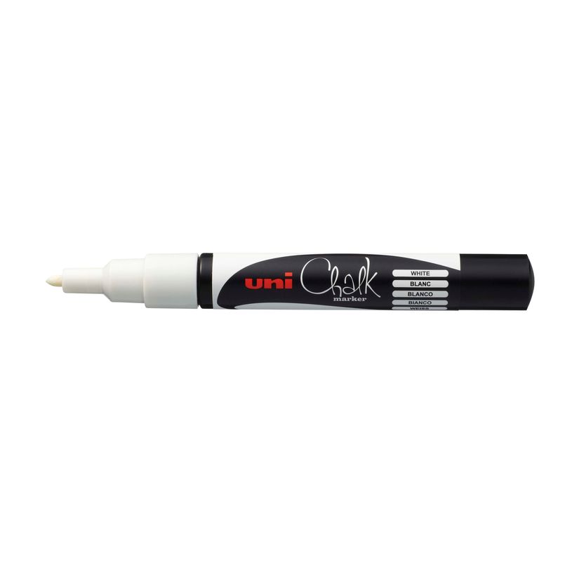 4902778140017-UNI CHALK - Marqueur craie - pointe moyenne conique - blanc-P_79367470_1-0
