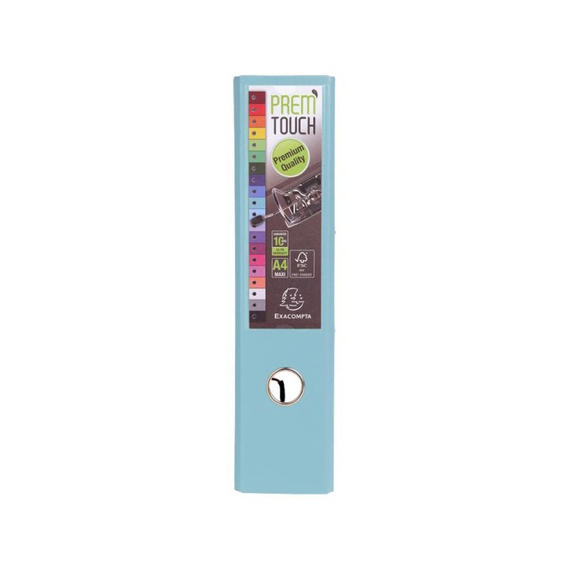 3130630533023-Exacompta Prem'Touch - Classeur à levier - Dos 80 mm - A4 Maxi - pour 715 feuilles - bleu -P_79368857_2-1