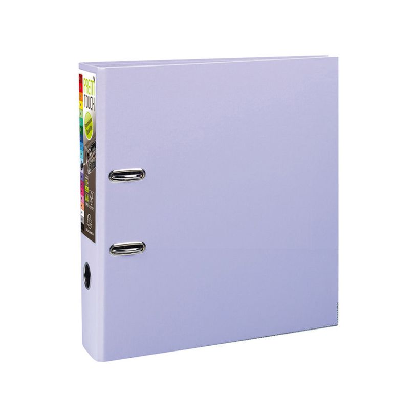 3130630533078-Exacompta Prem'Touch - Classeur à levier - Dos 80 mm - A4 Maxi - pour 715 feuilles - lilas-P_79368858_1-0