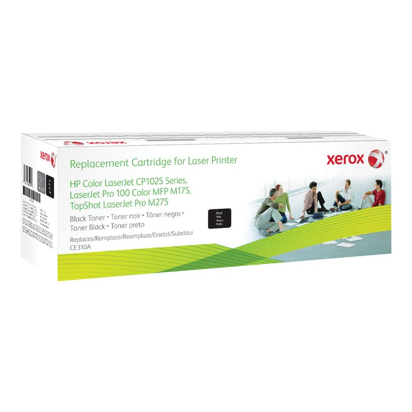 0095205859898-Xerox HP Colour LaserJet CP1025 - noir - cartouche de toner (alternative pour : HP CE310A)-P_79374894_2-1