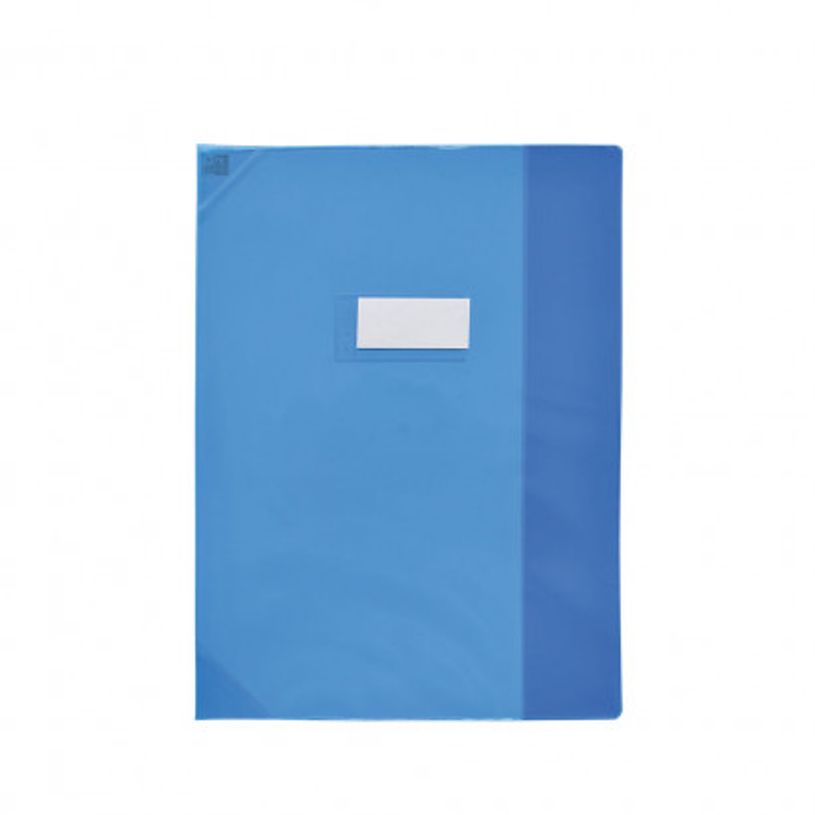 3045050058189-Oxford School Life - Protège cahier - 24 x 32 cm - bleu translucide-P_79376775_1-0