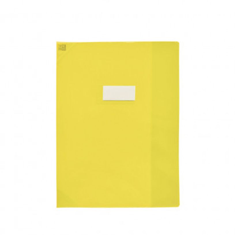 3045050058271-Oxford School Life - Protège cahier - 24 x 32 cm - jaune translucide-P_79376778_1-0