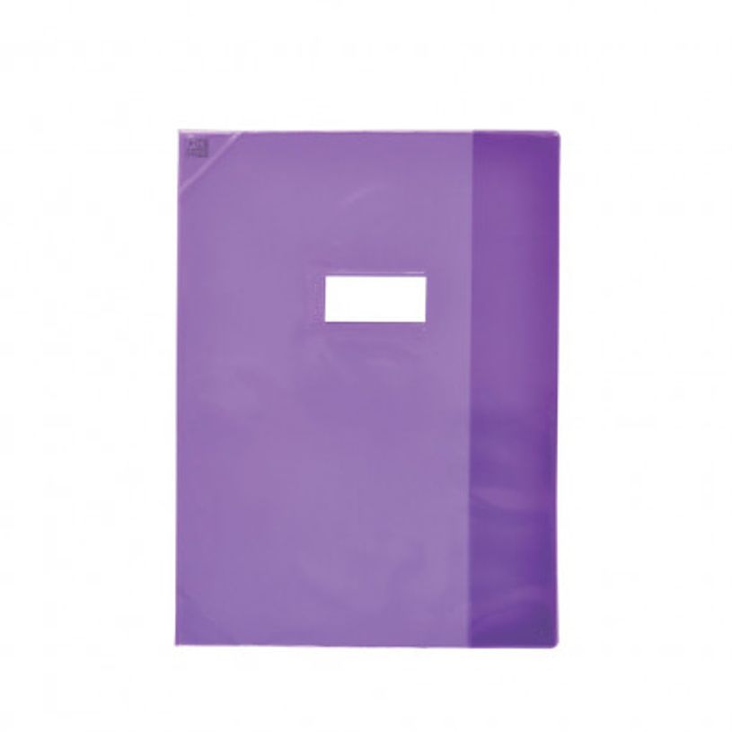 3045050058301-Oxford School Life - Protège cahier - 24 x 32 cm - violet translucide-P_79376779_1-0