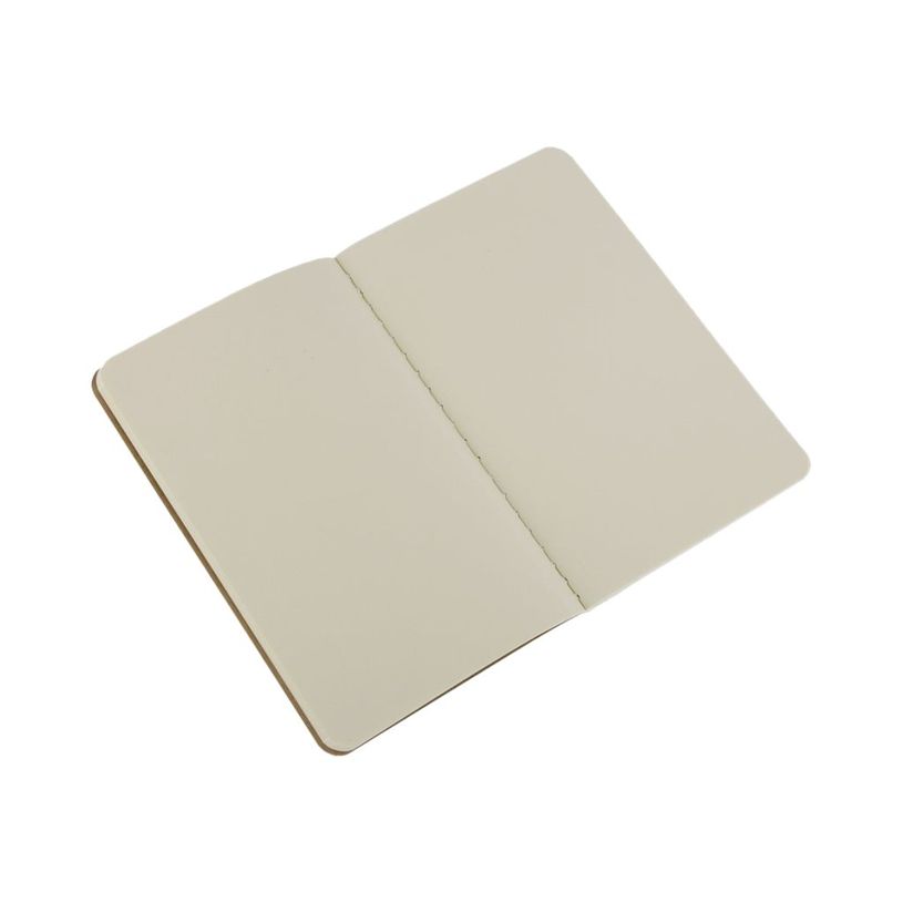 9788883704949-Moleskine Cahier Pocket - 3 journaux - 9 x 14 cm - 64 pages - uni - marron kraft-P_79381433_1-0