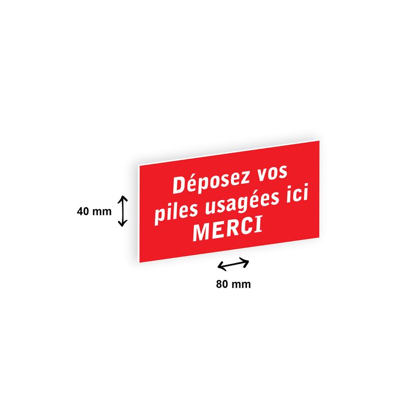 2012348178066-Plaque personnalisée avec votre texte - 80 x 40 mm - rouge - adhésivée prête à poser-P_79384172_2-1