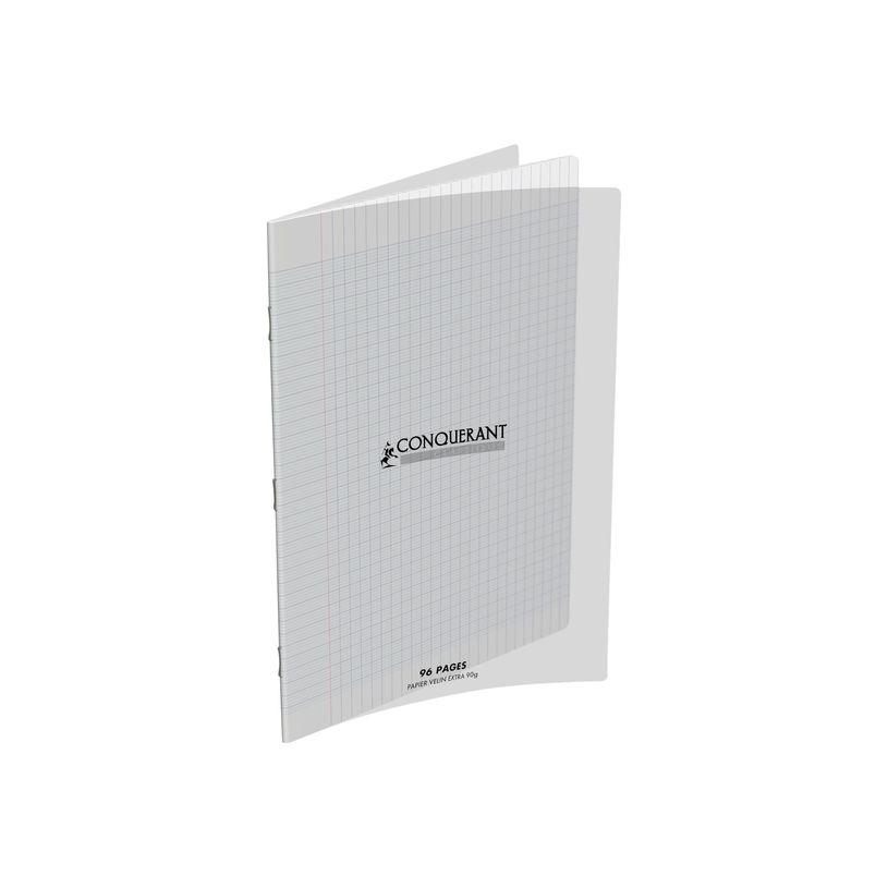 3020120014586-Conquérant Classique - Cahier polypro 24 x 32 cm - 96 pages - grands carreaux (Seyes) - tr-P_79388751_1-0