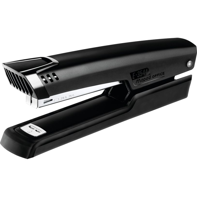 3154143544116-Maped - Agrafeuse Full Strip E3544 noir - capacité de 25 feuilles - agrafes 24/6 ou 26/6-P_79388921_2-1