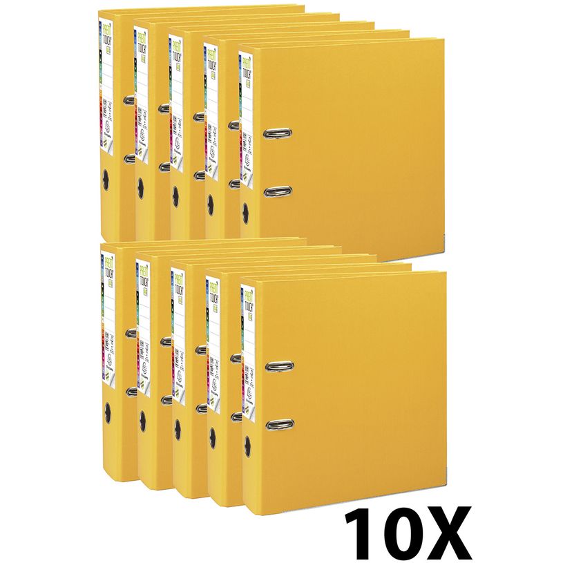 2012348400105-Exacompta Prem'Touch - 10 Classeurs à levier - Dos 80 mm - A4 Maxi - pour 600 feuilles - j-P_79392345_1-0