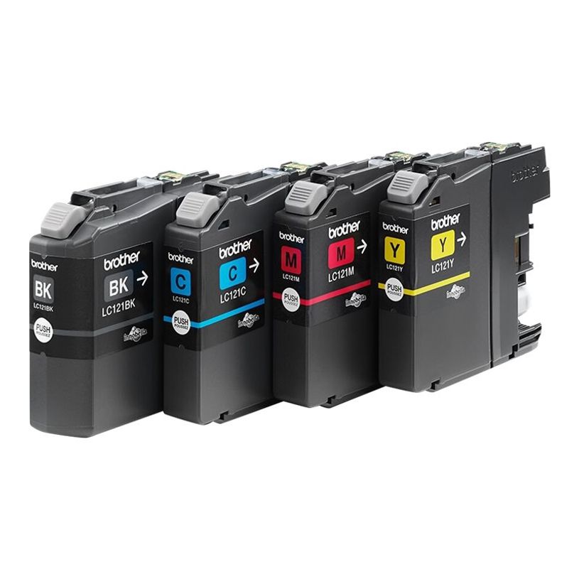 5014047566233-Brother LC121 - Pack de 4 - noir, cyan, magenta, jaune - cartouche d'encre originale-P_79396212_4-4