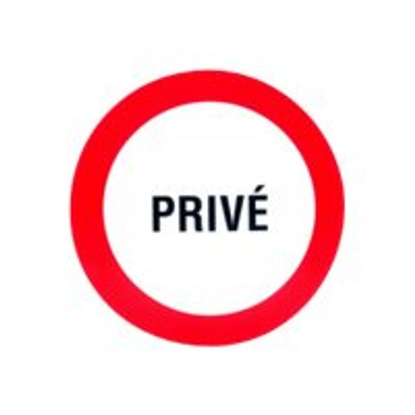 8711234127082-Pickup - Pictogramme rond - Privé - 300 mm-P_79396270_1-0
