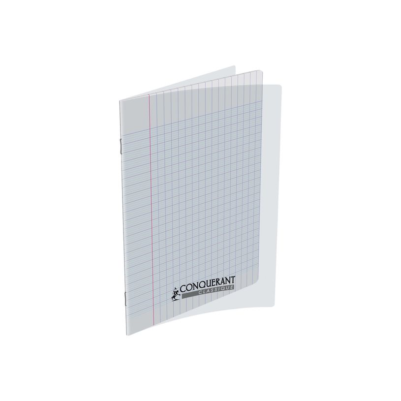 3020120014685-Conquérant Classique - Cahier polypro 17 x 22 cm - 96 pages - grands carreaux (Seyes) - tr-P_79397590_1-0