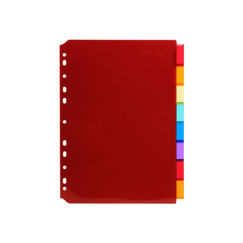 3130630039082-Exacompta - Intercalaire personnalisable 8 positions - A4 - polypropylène coloré-P_79399734_2-0